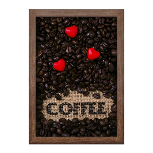 تابلو دنیای قاب طرح Coffee کد F10551