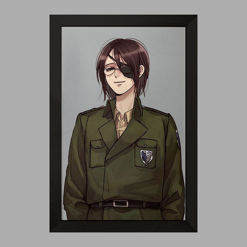 تابلو دنیای قاب مدل هانجی انیمه اتک آن تایتان Attack on Titan  کد 18608