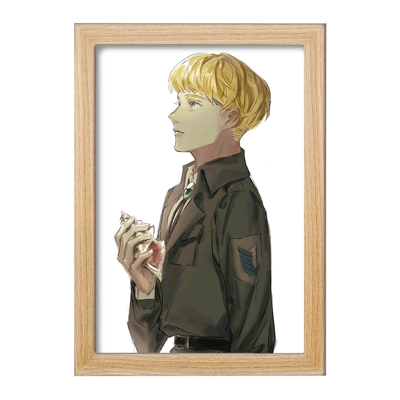 تابلو دنیای قاب مدل ارمین انیمه اتک آن تایتان Attack on Titan  کد 18592