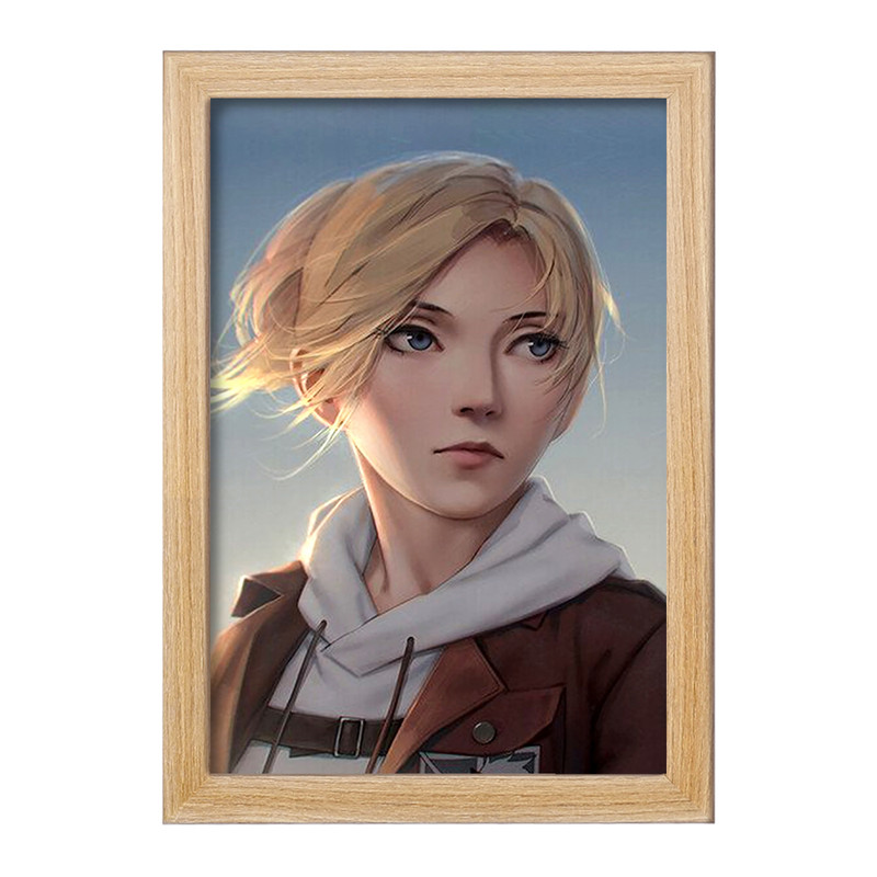 تابلو دنیای قاب مدل آنی لئونهارت انیمه اتک آن تایتان Attack on Titan  کد 10982