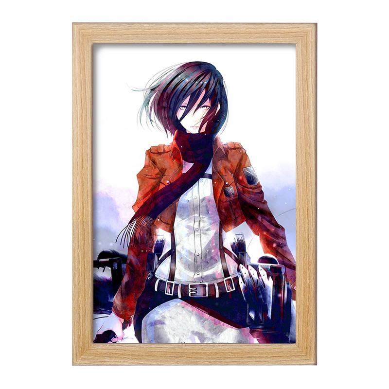 تابلو دنیای قاب مدل میکاسا اکرمن انیمه اتک آن تایتان Attack on Titan  کد 18546