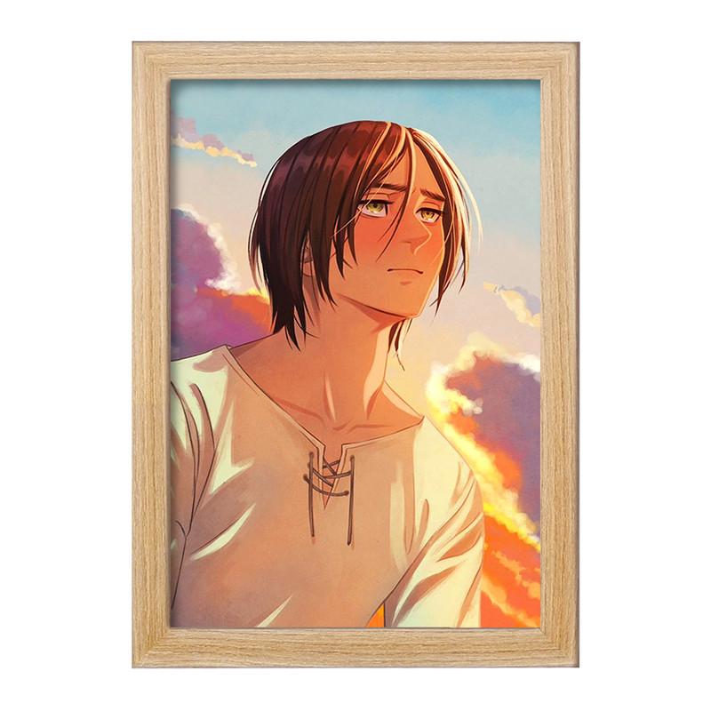 تابلو دنیای قاب مدل ارن یگر انیمه اتک آن تایتان Attack on Titan  کد 18540