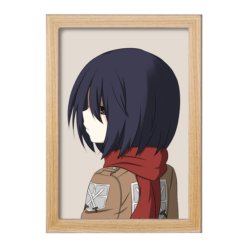 تابلو دنیای قاب مدل میکاسا اکرمن انیمه اتک آن تایتان Attack on Titan  کد 18518