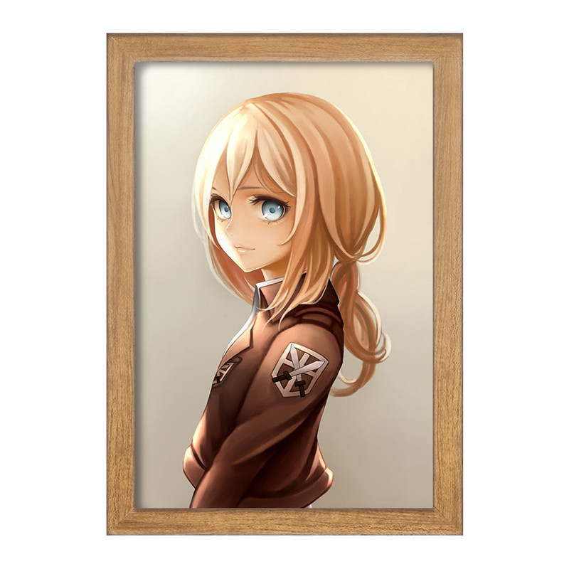 تابلو دنیای قاب مدل هیستوریا ریس انیمه اتک آن تایتان Attack on Titan  کد 10984