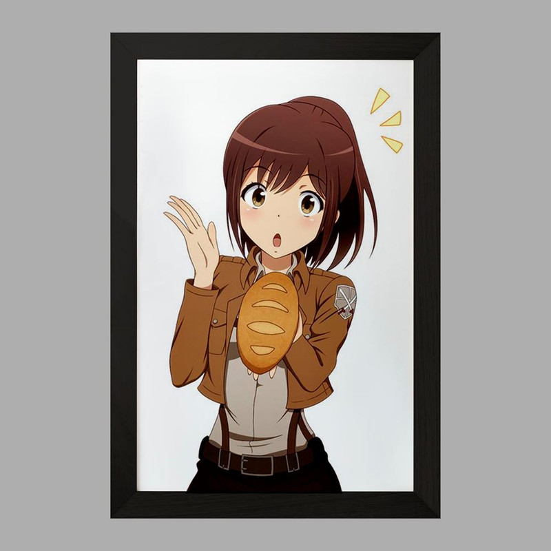 تابلو دنیای قاب مدل ساشا انیمه اتک آن تایتان Attack on Titan  کد 18559