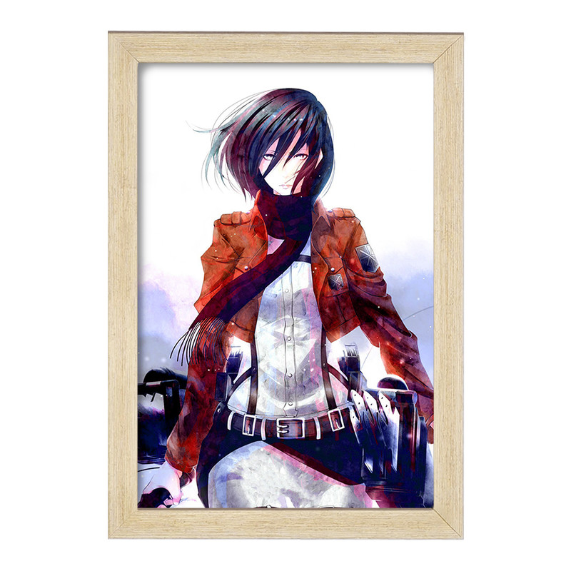 تابلو دنیای قاب مدل میکاسا اکرمن انیمه اتک آن تایتان Attack on Titan  کد 18546