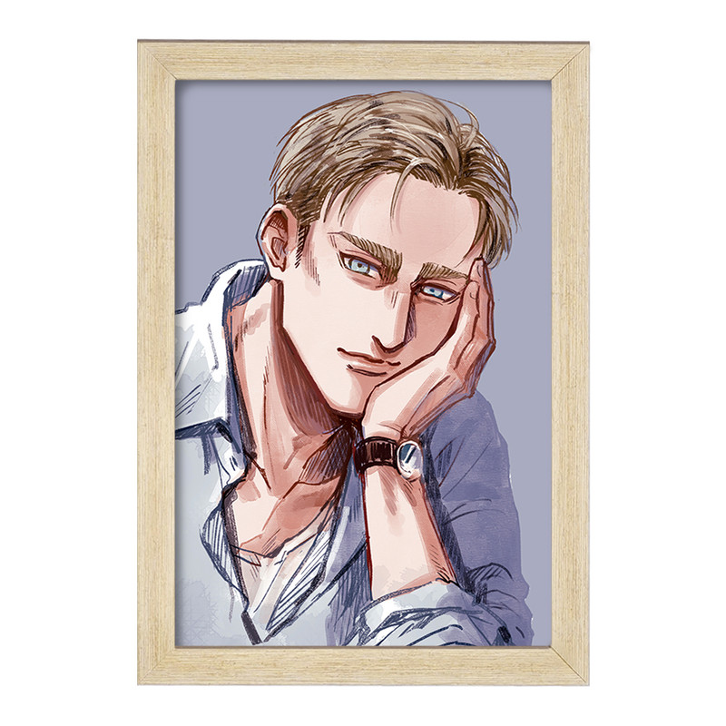 تابلو دنیای قاب مدل اروین اسمیث انیمه اتک آن تایتان Attack on Titan  کد 18613