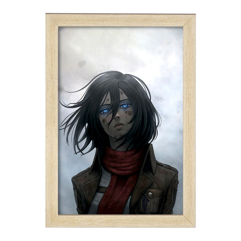 تابلو دنیای قاب مدل میکاسا اکرمن انیمه اتک آن تایتان Attack on Titan  کد 18520