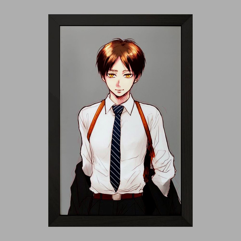 تابلو دنیای قاب مدل ارن یگر انیمه اتک آن تایتان Attack on Titan  کد 18621