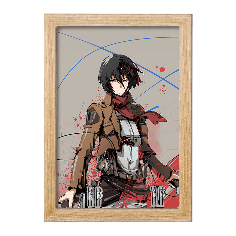 تابلو دنیای قاب مدل میکاسا اکرمن انیمه اتک آن تایتان Attack on Titan  کد 18545