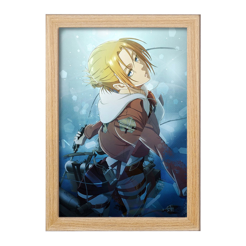 تابلو دنیای قاب مدل آنی لئونهارت انیمه اتک آن تایتان Attack on Titan  کد 10967
