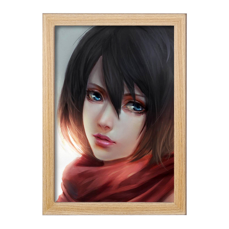 تابلو دنیای قاب مدل میکاسا آکرمن انیمه اتک آن تایتان Attack on Titan  کد 11010