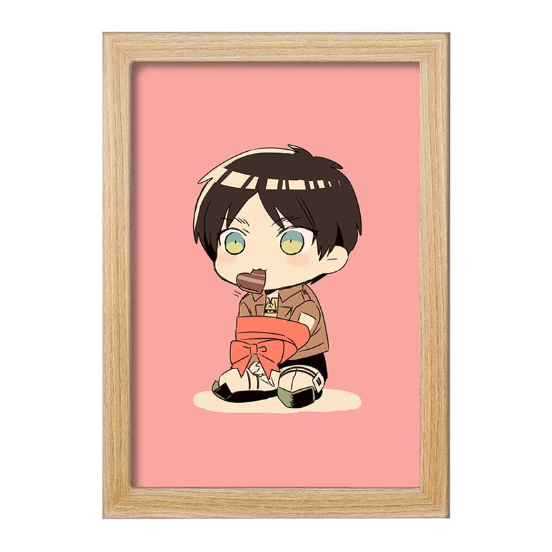 تابلو دنیای قاب مدل ارن یگر انیمه اتک آن تایتان Attack on Titan  کد 11054