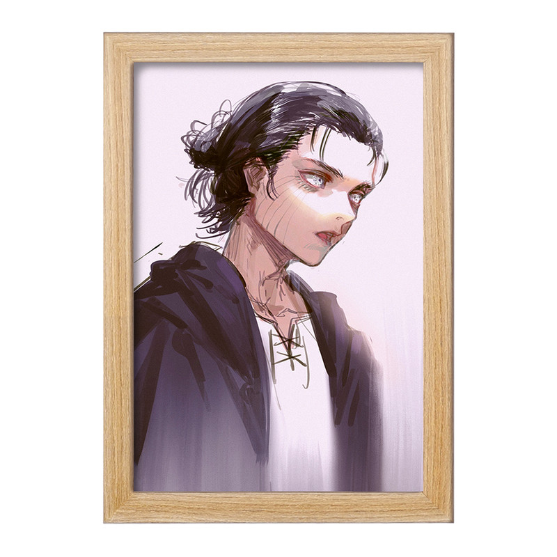 تابلو دنیای قاب مدل ارن انیمه اتک آن تایتان Attack on Titan  کد 18591