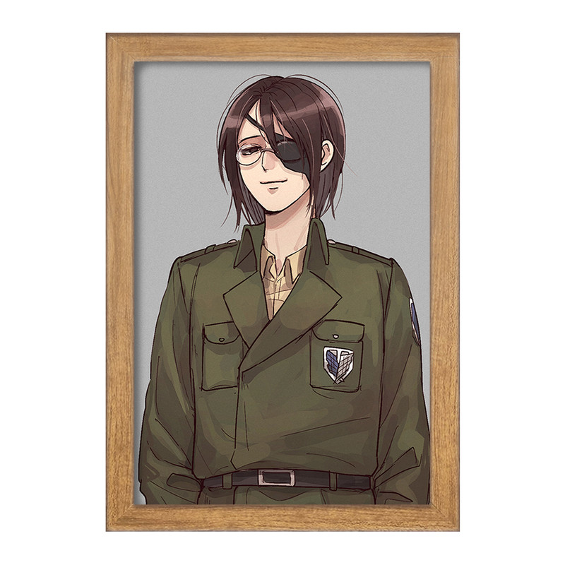 تابلو دنیای قاب مدل هانجی انیمه اتک آن تایتان Attack on Titan  کد 18608