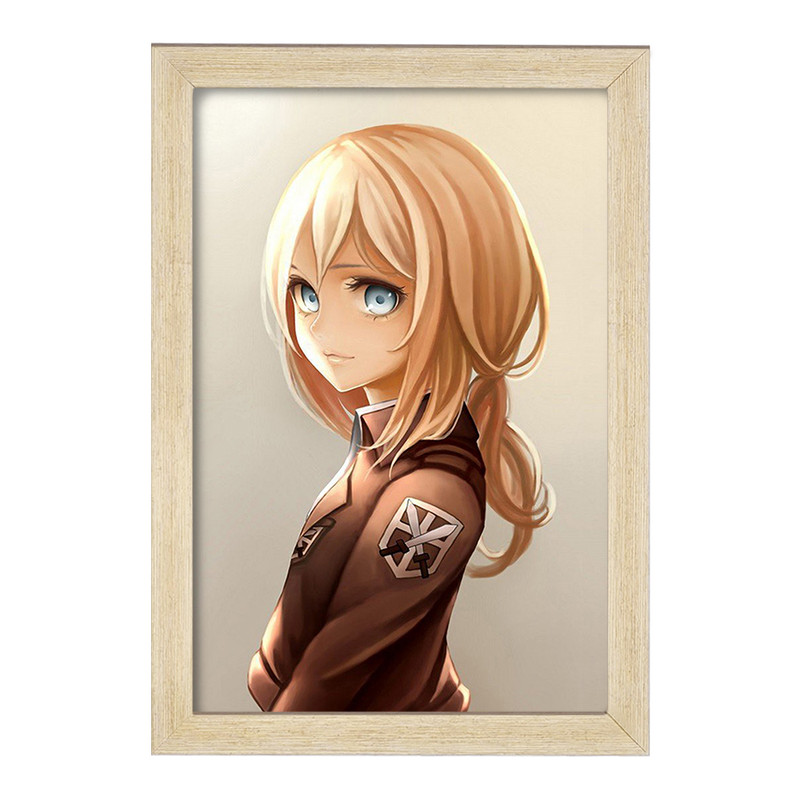 تابلو دنیای قاب مدل هیستوریا انیمه اتک آن تایتان Attack on Titan  کد 18554