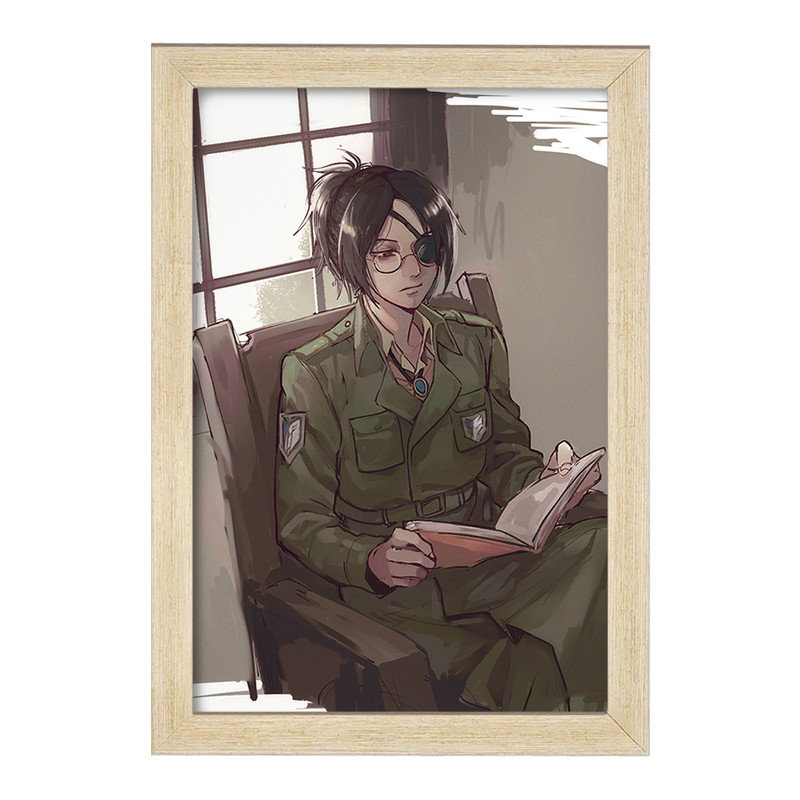 تابلو دنیای قاب مدل هانجی انیمه اتک آن تایتان Attack on Titan  کد 18609