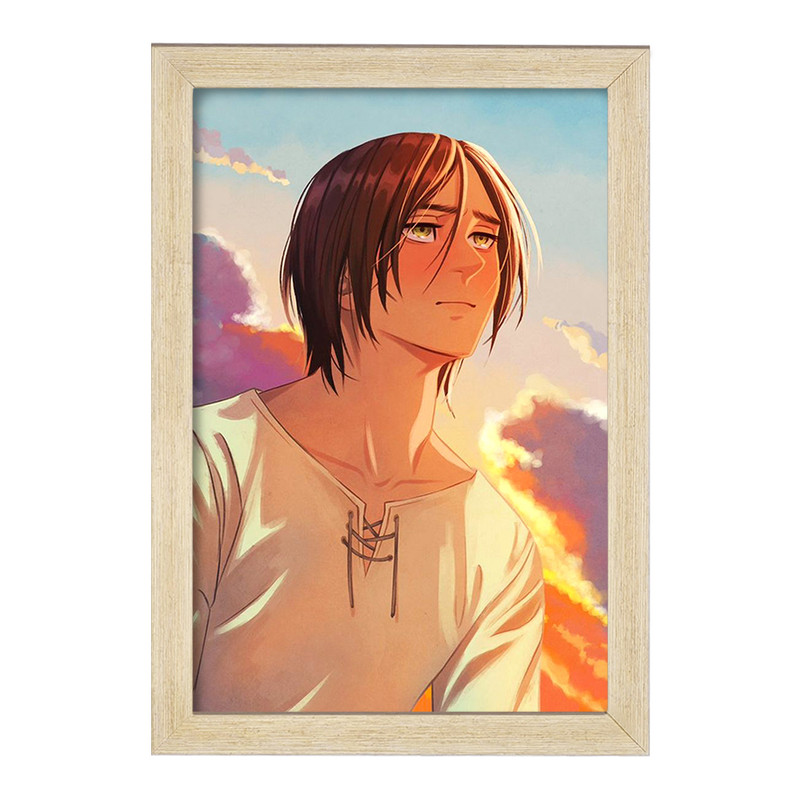 تابلو دنیای قاب مدل ارن یگر انیمه اتک آن تایتان Attack on Titan  کد 18540