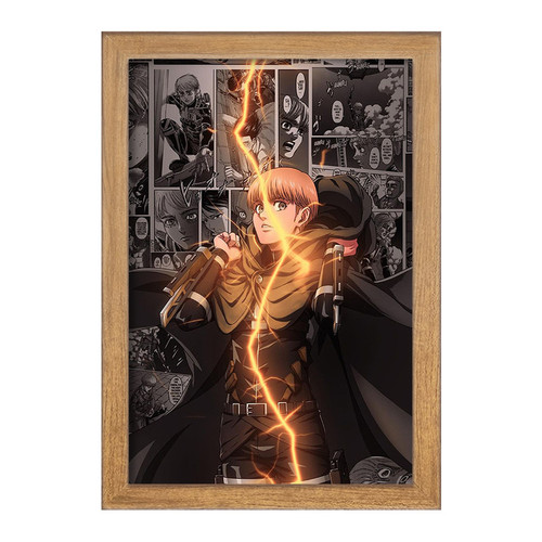 تابلو دنیای قاب مدل آرمین آرلرت انیمه اتک آن تایتان Attack on Titan کد 10998
