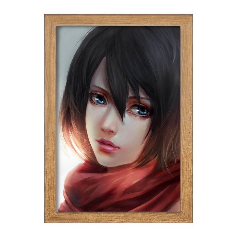 تابلو دنیای قاب مدل میکاسا آکرمن انیمه اتک آن تایتان Attack on Titan  کد 11010