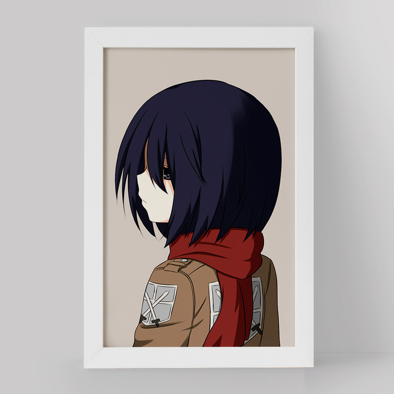تابلو دنیای قاب مدل میکاسا اکرمن انیمه اتک آن تایتان Attack on Titan کد 18518
