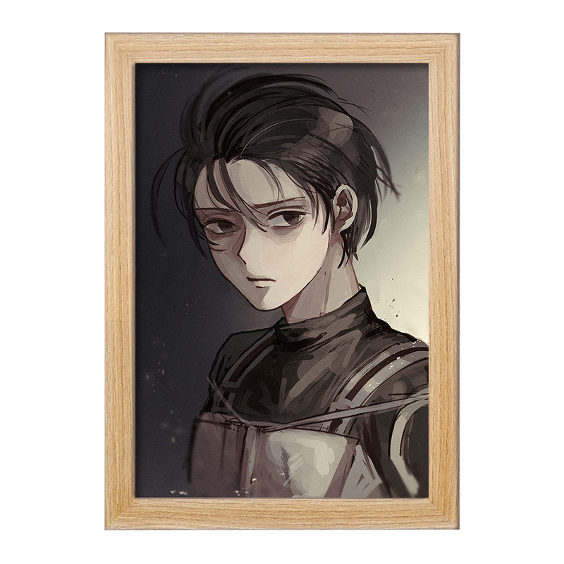 تابلو دنیای قاب مدل میکاسا انیمه اتک آن تایتان Attack on Titan  کد 18605