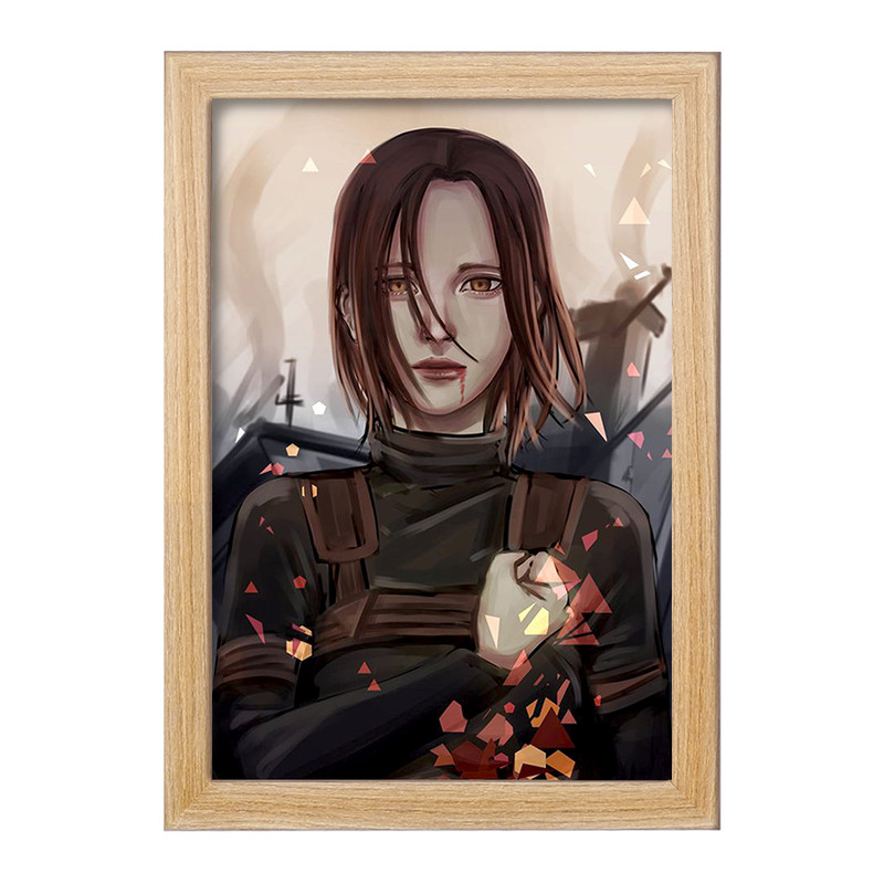 تابلو دنیای قاب مدل ساشا انیمه اتک آن تایتان Attack on Titan  کد 18536