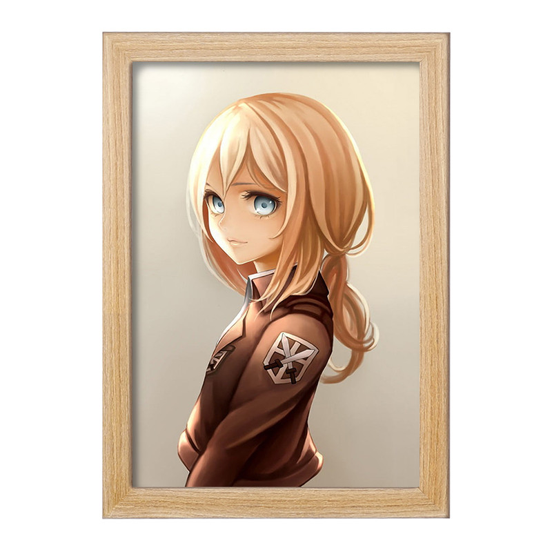تابلو دنیای قاب مدل هیستوریا ریس انیمه اتک آن تایتان Attack on Titan  کد 10984