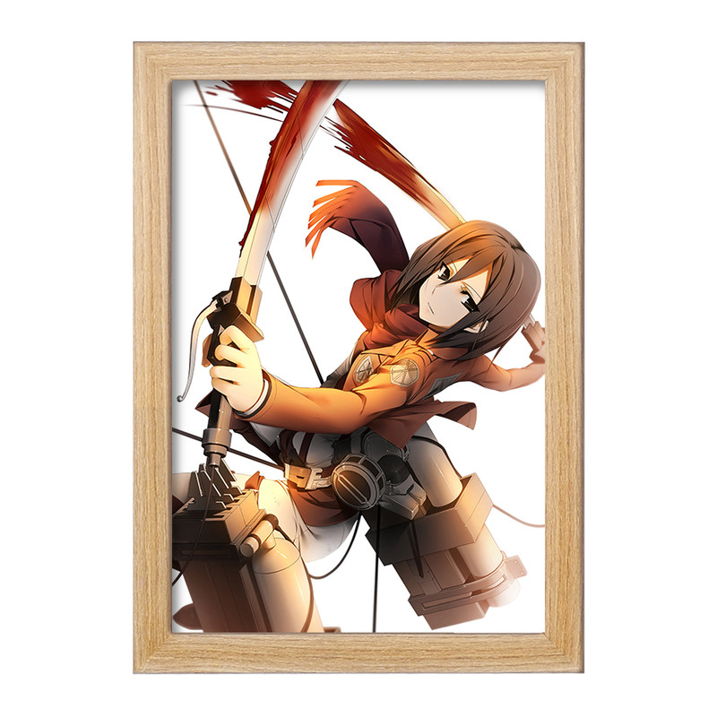 تابلو دنیای قاب مدل میکاسا اکرمن انیمه اتک آن تایتان Attack on Titan  کد 18539