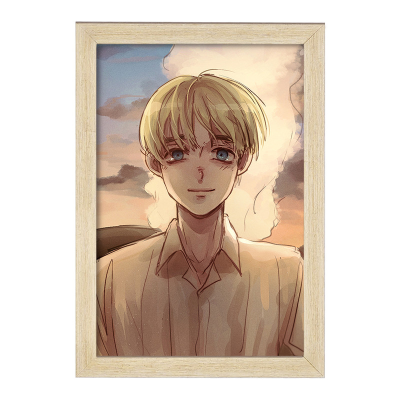 تابلو دنیای قاب مدل ارمین انیمه اتک آن تایتان Attack on Titan  کد 18606