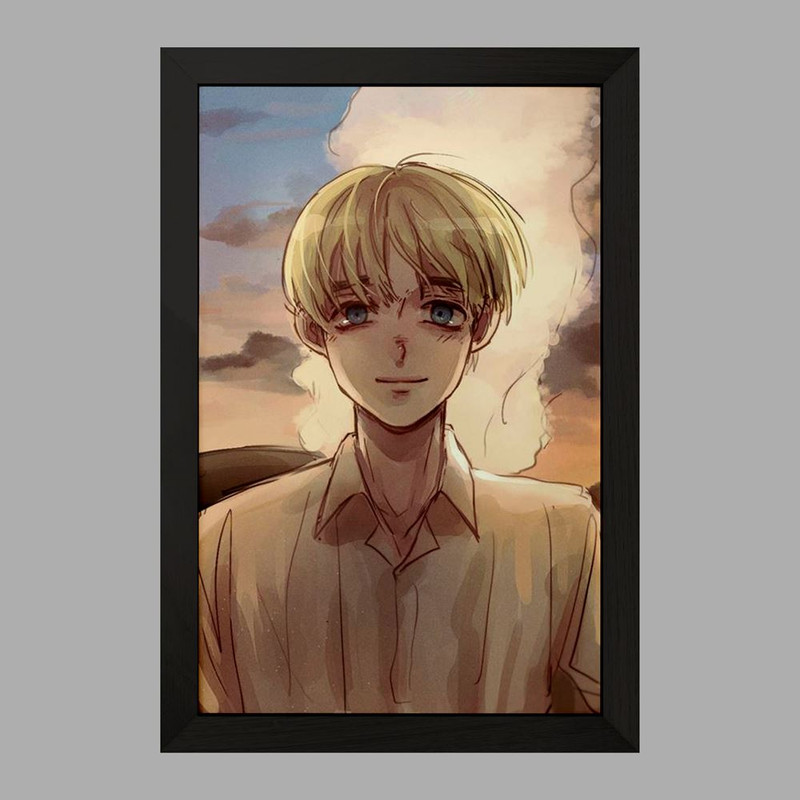 تابلو دنیای قاب مدل ارمین انیمه اتک آن تایتان Attack on Titan  کد 18606