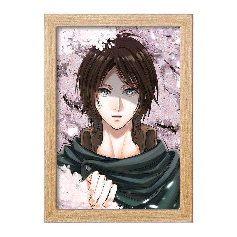 تابلو دنیای قاب مدل ارن یگر انیمه اتک آن تایتان Attack on Titan  کد 10985