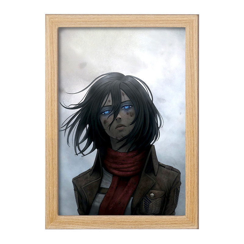 تابلو دنیای قاب مدل میکاسا اکرمن انیمه اتک آن تایتان Attack on Titan  کد 18520