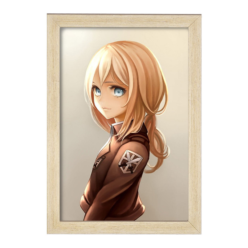 تابلو دنیای قاب مدل هیستوریا ریس انیمه اتک آن تایتان Attack on Titan  کد 10984