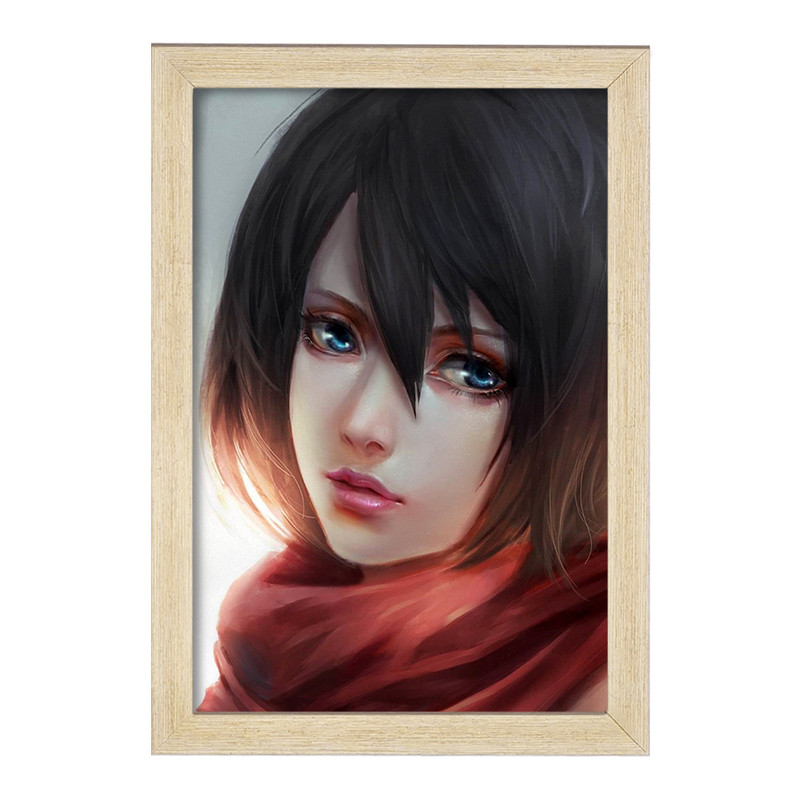 تابلو دنیای قاب مدل میکاسا آکرمن انیمه اتک آن تایتان Attack on Titan  کد 11010
