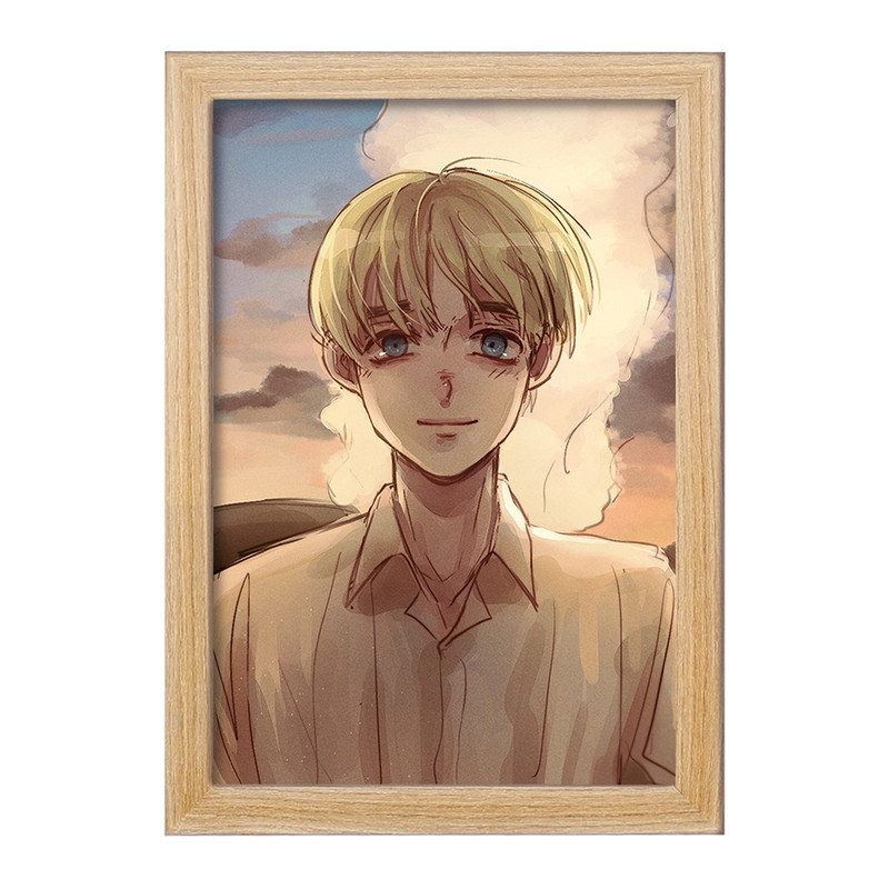 تابلو دنیای قاب مدل ارمین انیمه اتک آن تایتان Attack on Titan  کد 18606