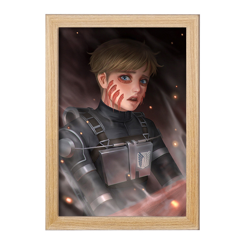 تابلو دنیای قاب مدل آرمین آرلرت انیمه اتک آن تایتان Attack on Titan  کد 10961