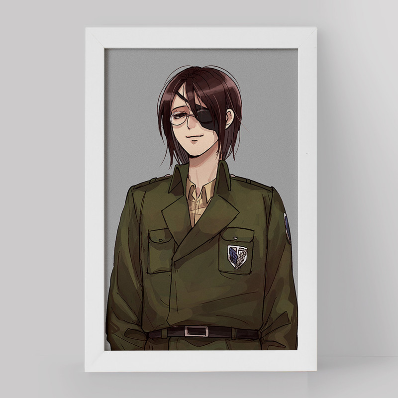 تابلو دنیای قاب مدل هانجی انیمه اتک آن تایتان Attack on Titan کد 18608