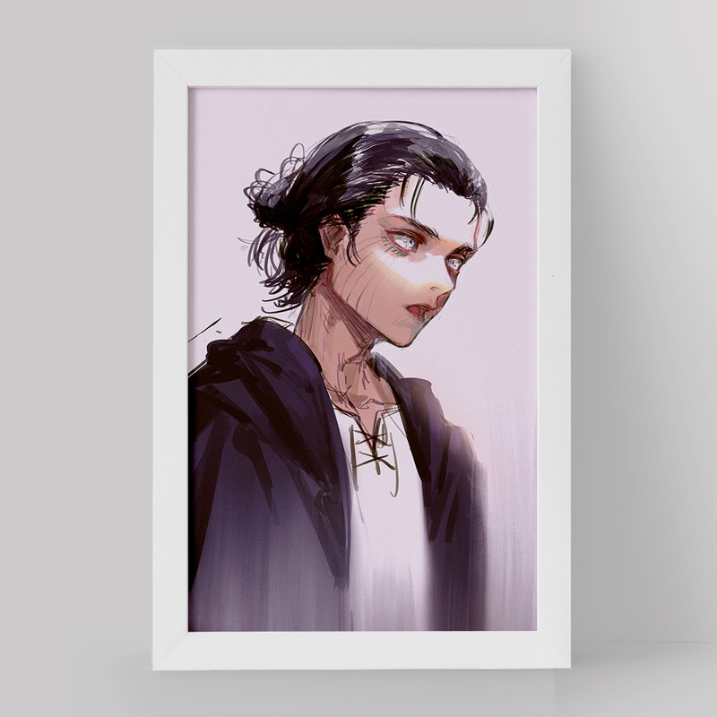 تابلو دنیای قاب مدل ارن انیمه اتک آن تایتان Attack on Titan کد 18591