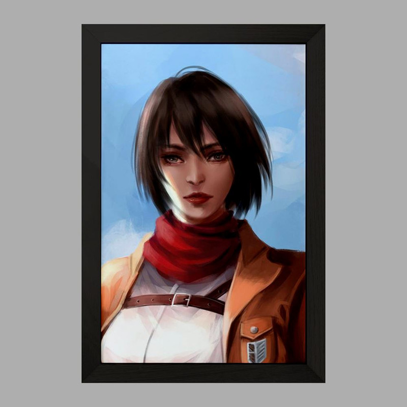 تابلو دنیای قاب مدل میکاسا اکرمن انیمه اتک آن تایتان Attack on Titan  کد 18549