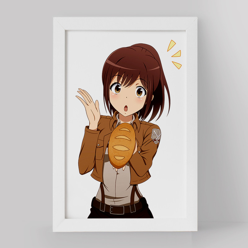 تابلو دنیای قاب مدل ساشا انیمه اتک آن تایتان Attack on Titan کد 18559