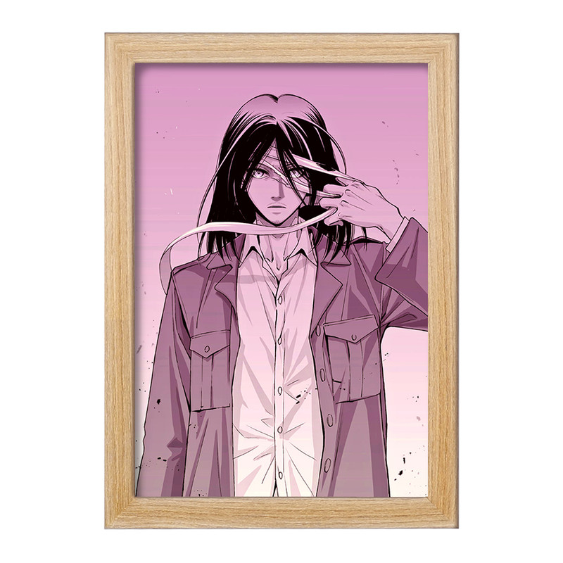 تابلو دنیای قاب مدل ارن یگر انیمه اتک آن تایتان Attack on Titan  کد 10975