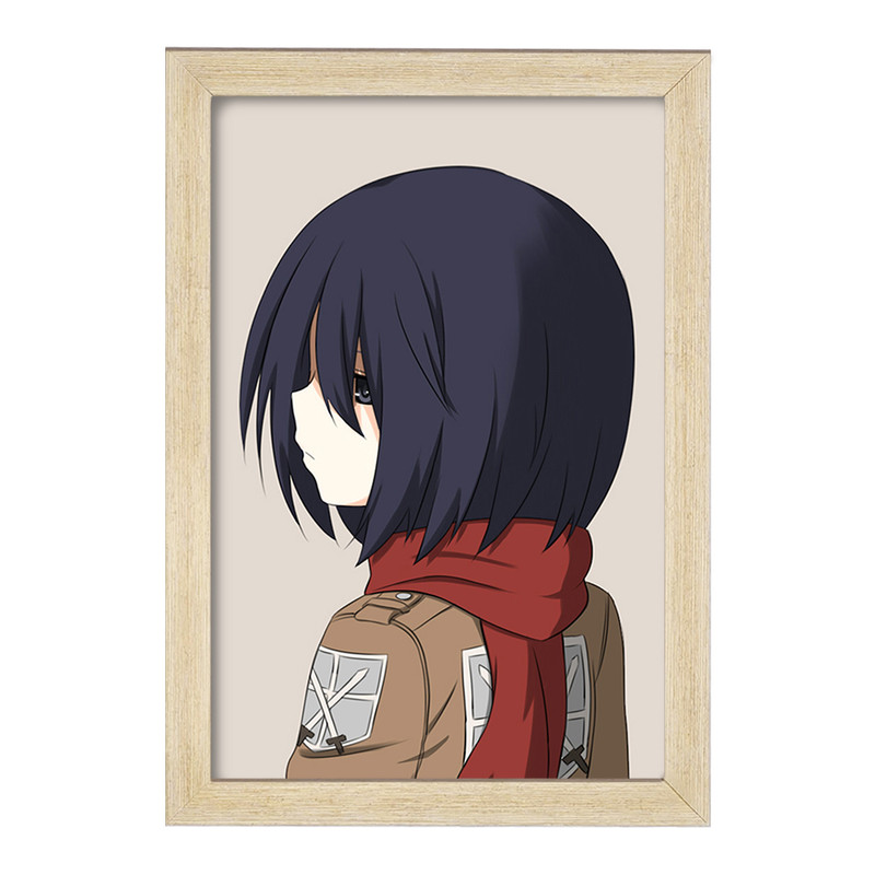 تابلو دنیای قاب مدل میکاسا اکرمن انیمه اتک آن تایتان Attack on Titan  کد 18518