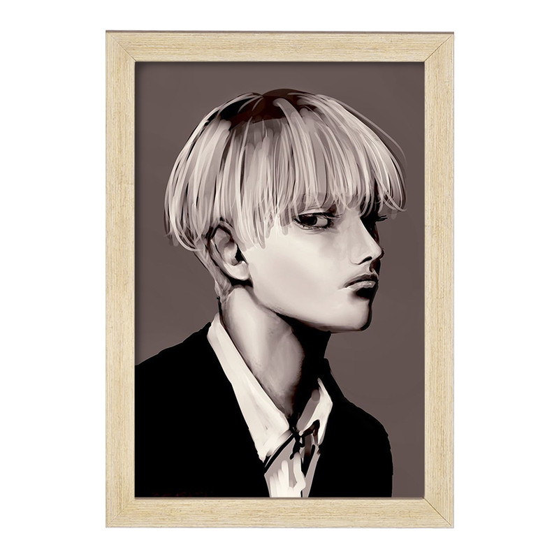 تابلو دنیای قاب مدل ارمین انیمه اتک آن تایتان Attack on Titan  کد 18569