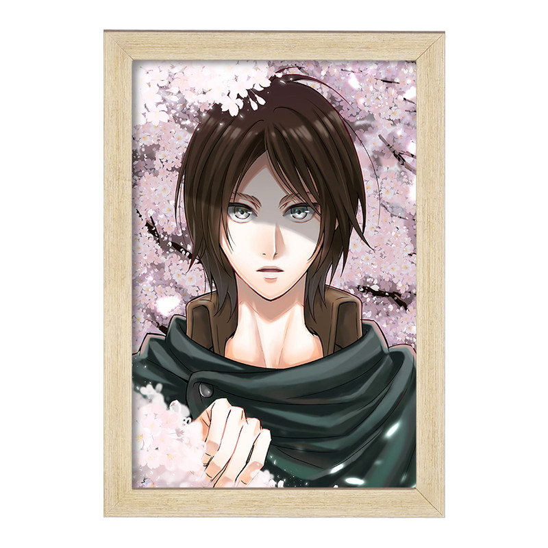 تابلو دنیای قاب مدل ارن یگر انیمه اتک آن تایتان Attack on Titan  کد 10985