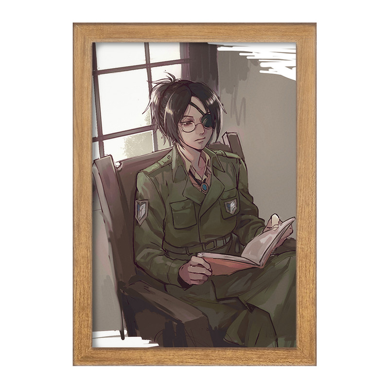 تابلو دنیای قاب مدل هانجی انیمه اتک آن تایتان Attack on Titan  کد 18609