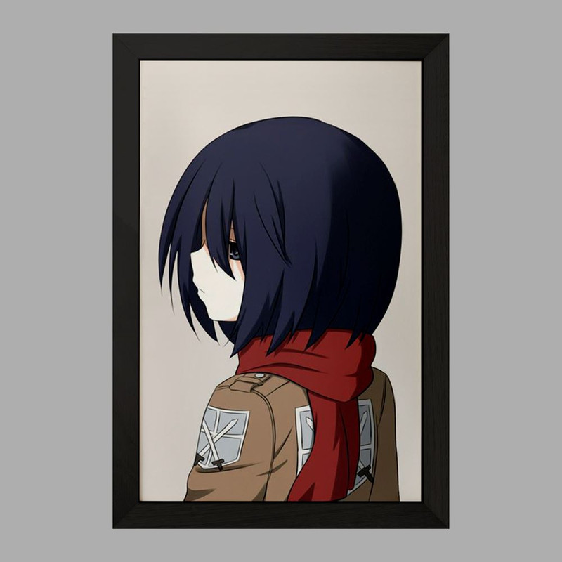 تابلو دنیای قاب مدل میکاسا اکرمن انیمه اتک آن تایتان Attack on Titan  کد 18518