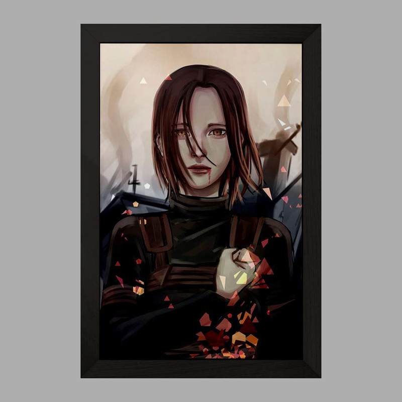 تابلو دنیای قاب مدل ساشا انیمه اتک آن تایتان Attack on Titan  کد 18536