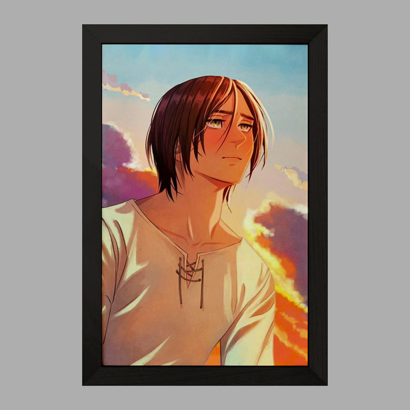 تابلو دنیای قاب مدل ارن یگر انیمه اتک آن تایتان Attack on Titan  کد 18540