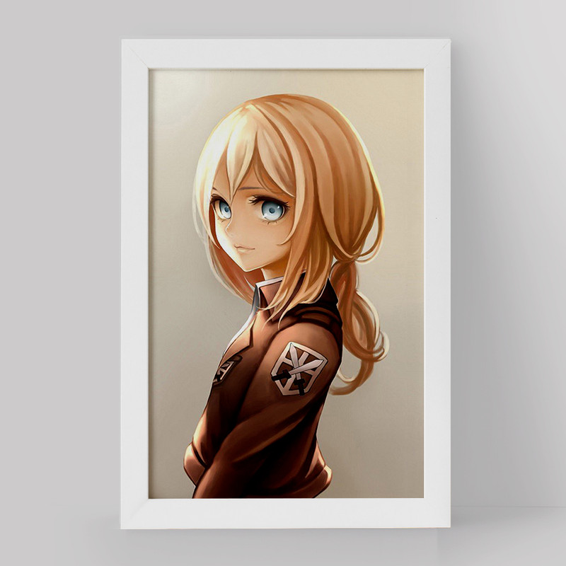 تابلو دنیای قاب مدل هیستوریا انیمه اتک آن تایتان Attack on Titan کد 18554